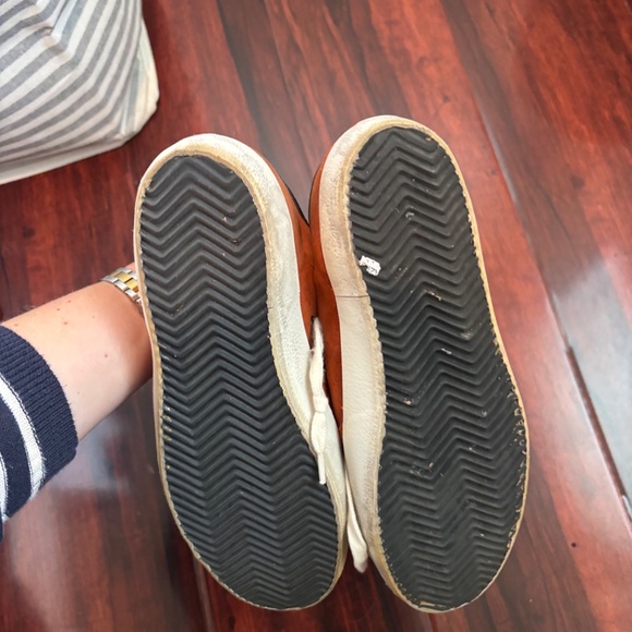 Golden Goose Burnt Orange Suede Superstar Sneakers - size 39 - Picture 4 of 7